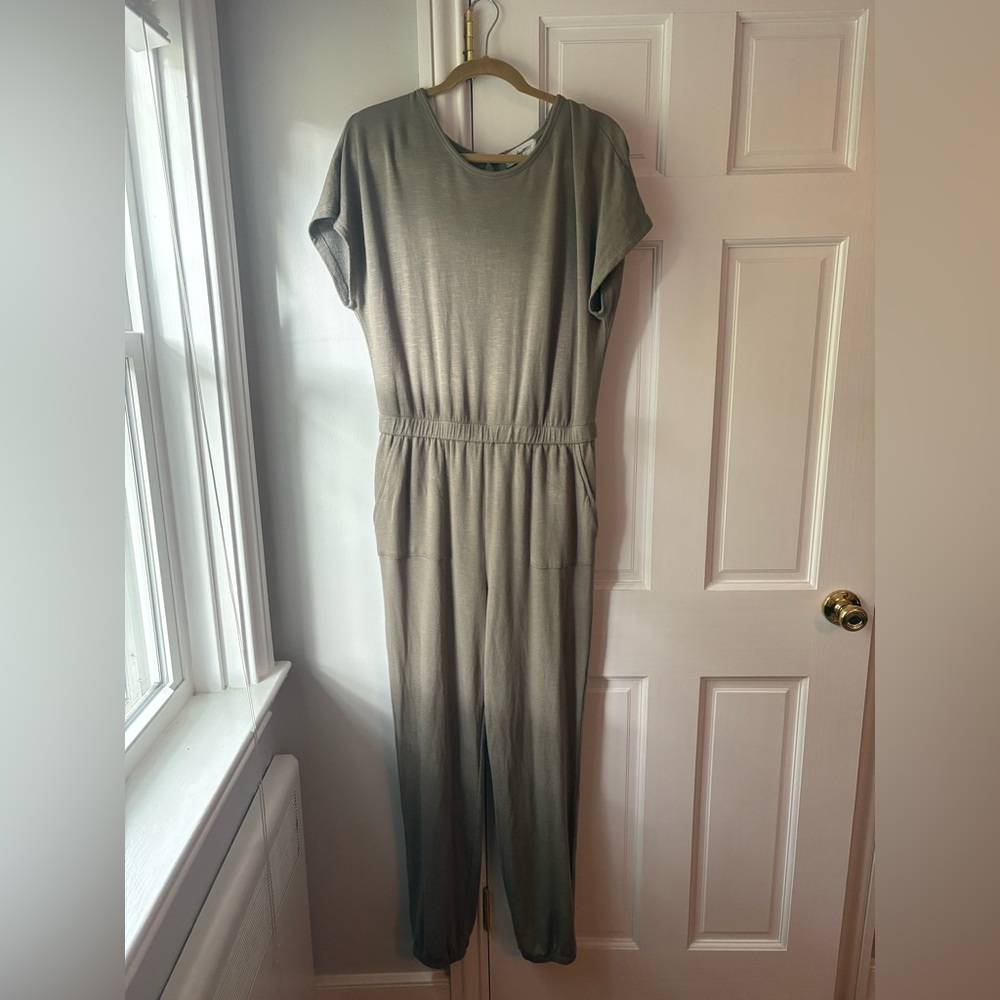 Carly Jean Los Angeles Sage Jumpsuit